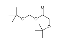 Acetic acid, (1,1-dimethylethoxy)-, (1,1-dimethylethoxy)methyl ester 结构式