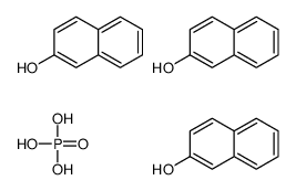 2-萘基磷酸酯 结构式