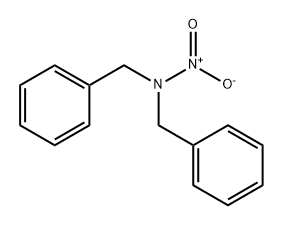 N-硝基-N-(苯甲基)苯甲胺 结构式