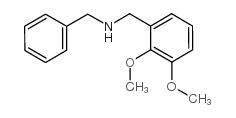 BENZYL-(2,3-DIMETHOXY-BENZYL)-AMINE 结构式