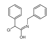 N-苄基-2-氯-2-苯基乙酰胺 结构式
