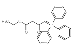 2-氧-4-(三苯基膦)丁酸乙酯 结构式