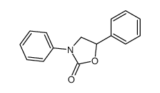3,5-Diphenyl-2-oxazolidinone 结构式