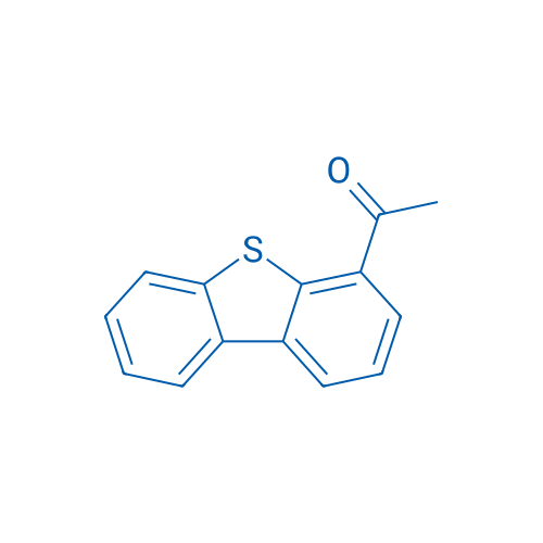 1-(二苯并[b,d]噻吩-4-基)乙酮 结构式