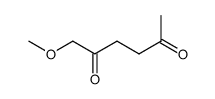 1-甲氧基-2,5-己二酮 结构式
