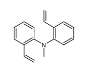 2-乙烯基-N-(2-乙烯基苯基)-N-甲基苯胺 结构式