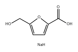5-(羟甲基)-2-呋喃甲酸钠(1:1) 结构式