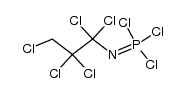 Phosphorimidic trichloride, (1,1,2,2,3-pentachloropropyl)- (7CI,8CI,9CI) 结构式