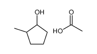 乙酸-2-甲基环戊酯 结构式