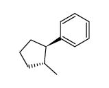 rel-[(1R,2R)-2-甲基环戊基]苯 结构式