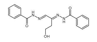 Benzoic acid, (4-hydroxy-1,2-butanediylidene)dihydrazide (8CI) 结构式
