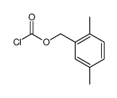2,5-二甲基苄基氯甲酸酯 结构式