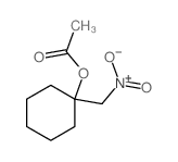 1-(硝基甲基)环己基乙酸酯 结构式