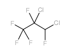 2,3-二氯-1,1,1,2,3-五氟丙烷 结构式