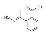 (E)-2-(1-(hydroxyimino)ethyl)benzoic acid 结构式