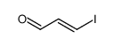2-Propenal, 3-iodo-, (2Z)- (9CI) 结构式