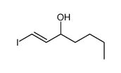 1-Hepten-3-ol, 1-iodo-, (1Z)- 结构式
