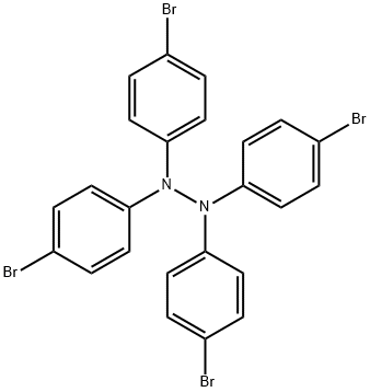 1,1,2,2-四(4-溴苯基)肼 结构式