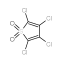 2,3,4,5-四氯噻吩 1,1-二氧化物 结构式