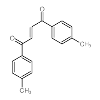 2-Butene-1,4-dione, 1,4-bis(4-methylphenyl)- 结构式