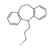 5-(3-氯丙基)-10,11-二氢-5H-二苯[B,F]氮杂卓 结构式