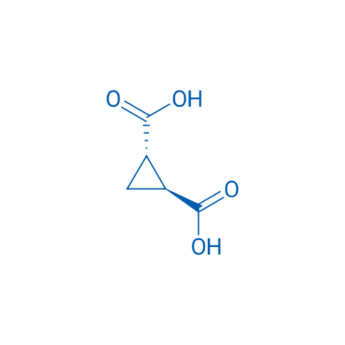 (1S,2S)-环丙烷-1,2-二羧酸 结构式