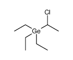 Germane, (1-chloroethyl)triethyl- 结构式