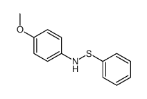 N-(4-甲氧基苯基)苯亚磺酰胺 结构式