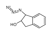 (1R,2S)-1-叠氮基-2,3-二氢-1H-茚-2-醇 结构式