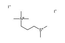 1-Propanaminium,3-(dimethylthio)-N,N,N-trimethyl-, iodide (1:2) 结构式