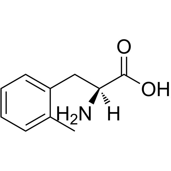 L-2-甲基苯丙氨酸 结构式