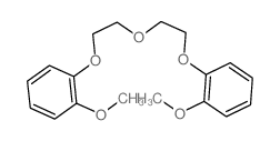 1-methoxy-2-[2-[2-(2-methoxyphenoxy)ethoxy]ethoxy]benzene 结构式