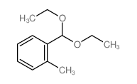 1-(二乙氧基甲基)-2-甲基苯 结构式