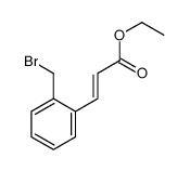 (E)-3-[2-(溴甲基)苯基]-2-丙烯酸乙酯 结构式