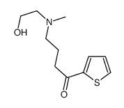 4-[(2-羟乙基)甲氨基]-1-(2-噻吩基)-1-丁酮 结构式