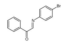 Ethanone, 2-[(4-bromophenyl)imino]-1-phenyl- 结构式