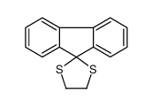 9H-芴-9-酮 (乙烷-1,2-二基)二硫缩醛 结构式