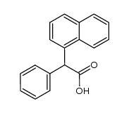 α-苯基-1-萘乙酸 结构式
