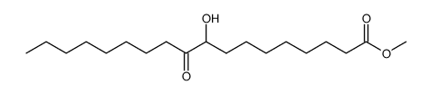 9-羟基-10-氧代十八烷酸甲酯 结构式