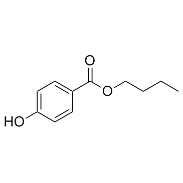尼泊金丁酯 结构式