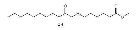10-羟基-9-氧代十八烷酸甲酯 结构式