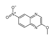 2-甲氧基-6-硝基喹喔啉 结构式