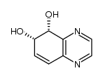 5,6-Quinoxalinediol, 5,6-dihydro-, (5R,6S)- 结构式