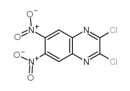 2,3-二氯-6,7-二硝基喹喔啉 结构式