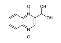 1-(1,4-二氧代-2-喹喔啉基)甲二醇 结构式