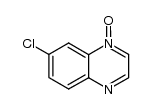 6-氯喹喔啉-4-氧化物 结构式