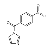 (1H-咪唑-1-基)(4-硝基苯基)甲酮 结构式