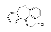(E)-11-(3-氯亚丙基)-6,11-二氢二苯并[b,e]氧杂卓 结构式