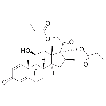 倍他米松二丙酸酯 结构式