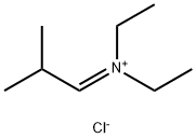 N,N-二乙基-2-甲基-1-丙铵氯化物 结构式